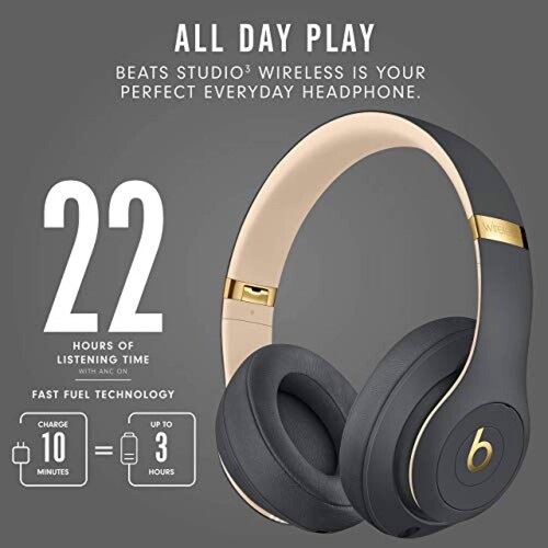 Audífonos onEar Beats Studio3 Wireless con cancelación de Ru s Penumbra