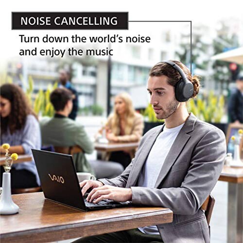 Sony WHCH710NL Audífonos inalámbricos con Noise Cancelling WHCH710N, Grande, Azul