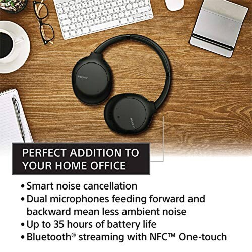 Sony WHCH710NL Audífonos inalámbricos con Noise Cancelling WHCH710N, Grande, Azul