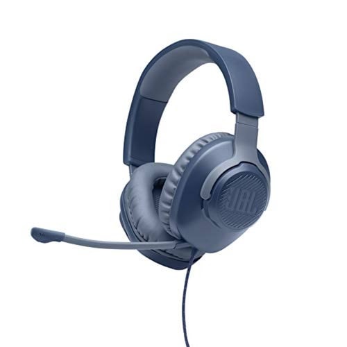 JBL Audífonos para Juego Over Ear Quantum 100  Azul