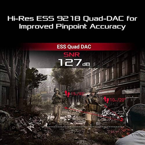 Audífonos Asus Auriculares RGB Gaming ROG Delta | HiRes ESS QuadDAC, E esmontable