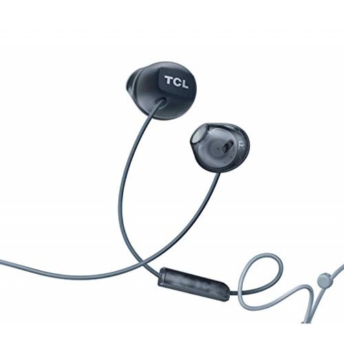 Audífonos TCL Socl200  Auriculares inEar con Cable con Controladores d olor Negro