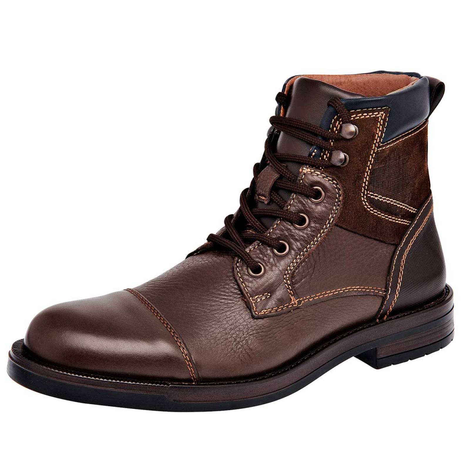 Bota y botin mod 37543tcpg para hombre christian gallery color cafe - Sears