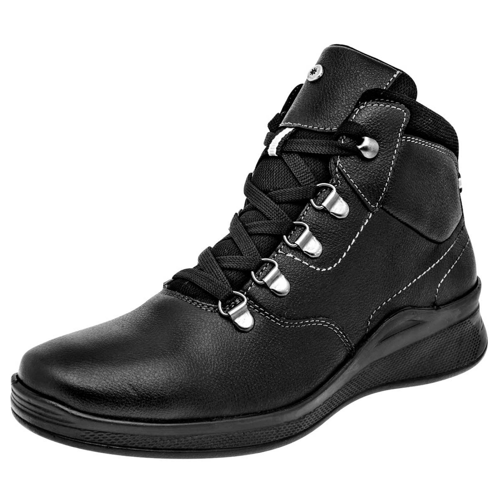 Bota y botin Mod 106701 Para Mujer Moramora Color Negro