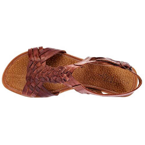 Sandalia Mod 163231 Para Mujer Mora tierra Color Cafe