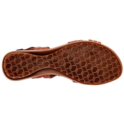 Sandalia Mod 163231 Para Mujer Mora tierra Color Cafe
