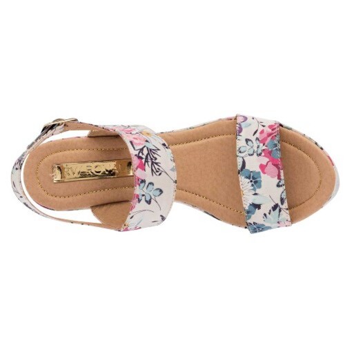 Sandalia Mod Lucero Para Mujer R/v roval Color Beige