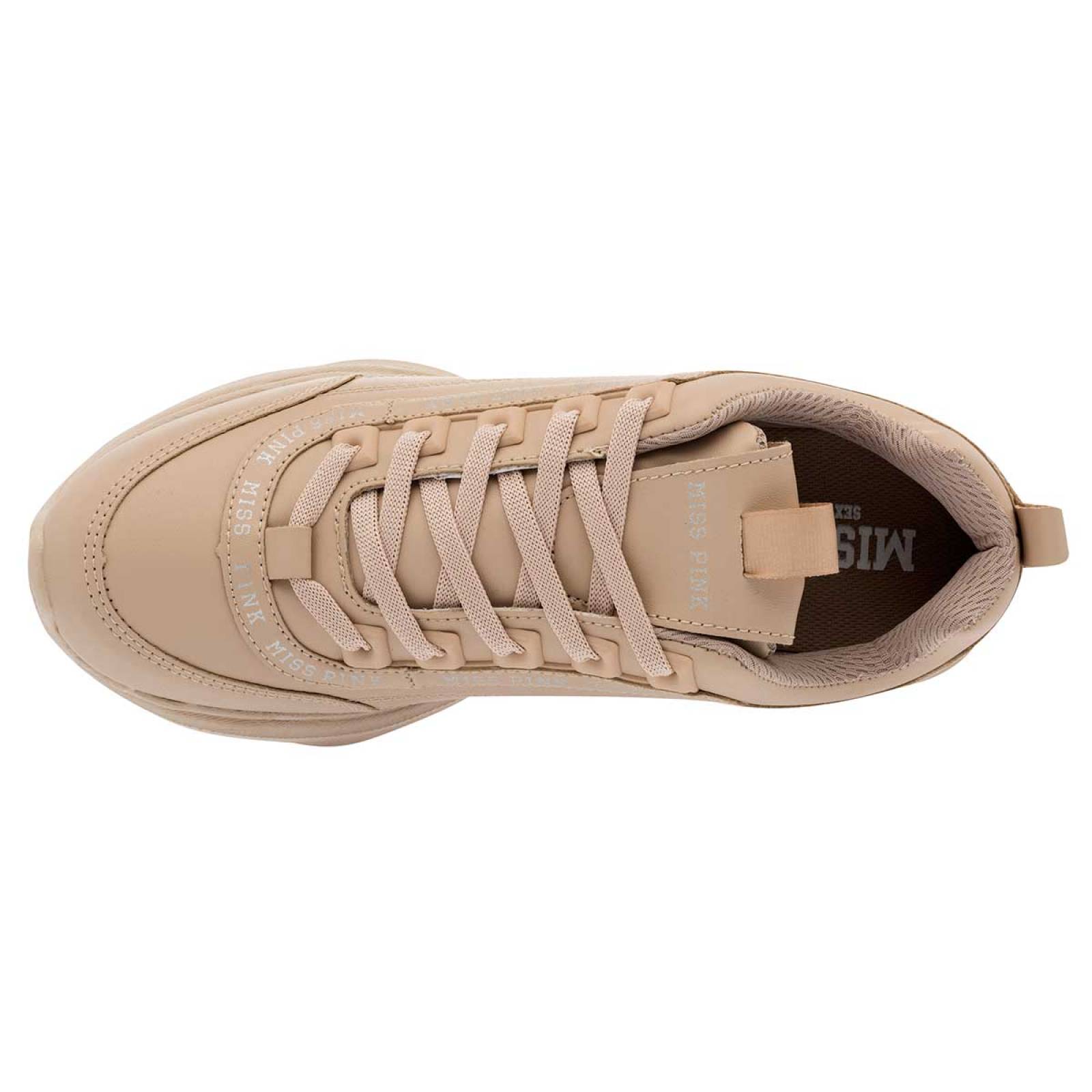 Tenis color best sale beige mujer