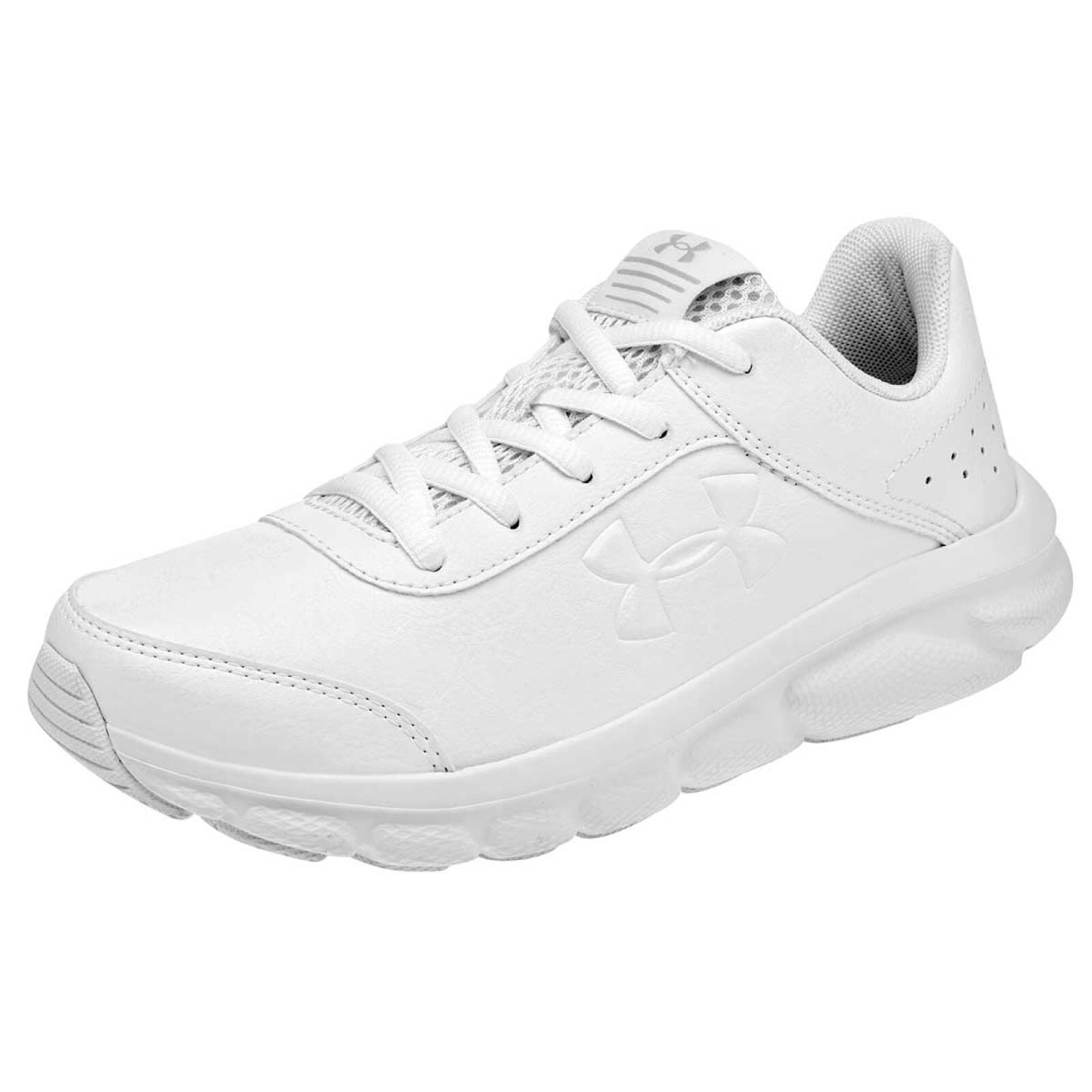 Tenis Mod 302269710 Para Joven Under armour Color Blanco