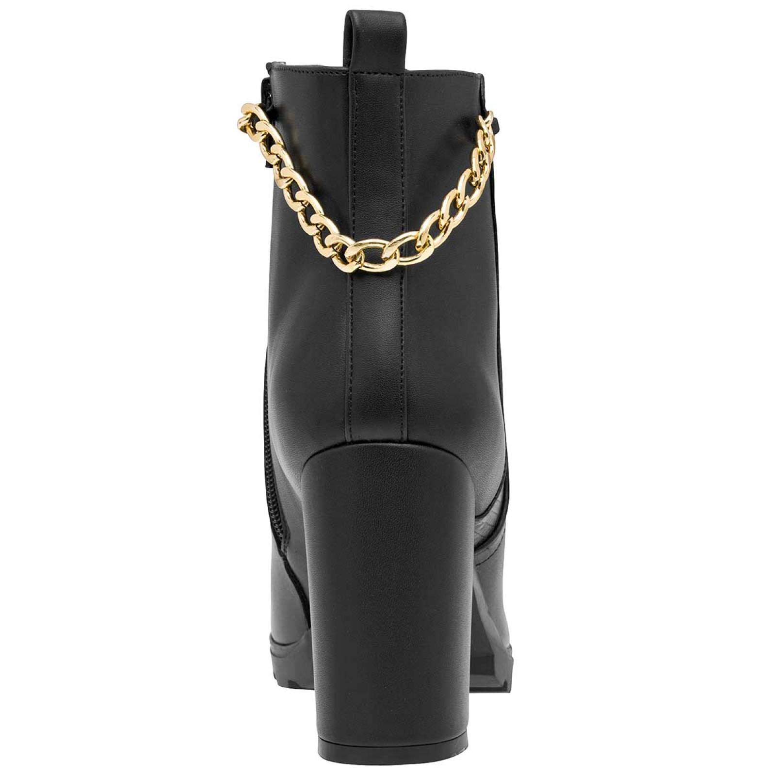 Bota y botin mod 19107 para mujer lady paulina color negro - Sears