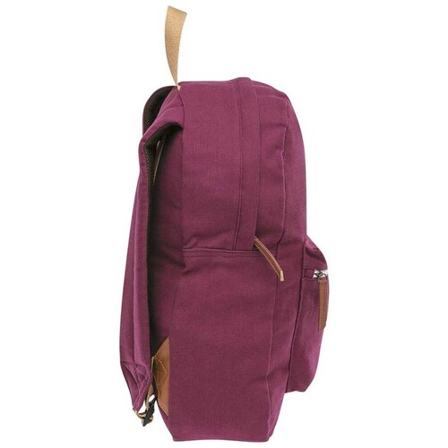 Mochila Mod Leo Para Unisex Bolsas gardi Color Vino