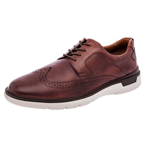 Zapato casual Mod 703601 Para Hombre Quirelli Color Vino