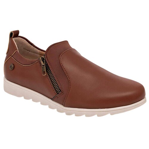 Zapato casual Mod 136827 Para Mujer Mora confort Color Camel