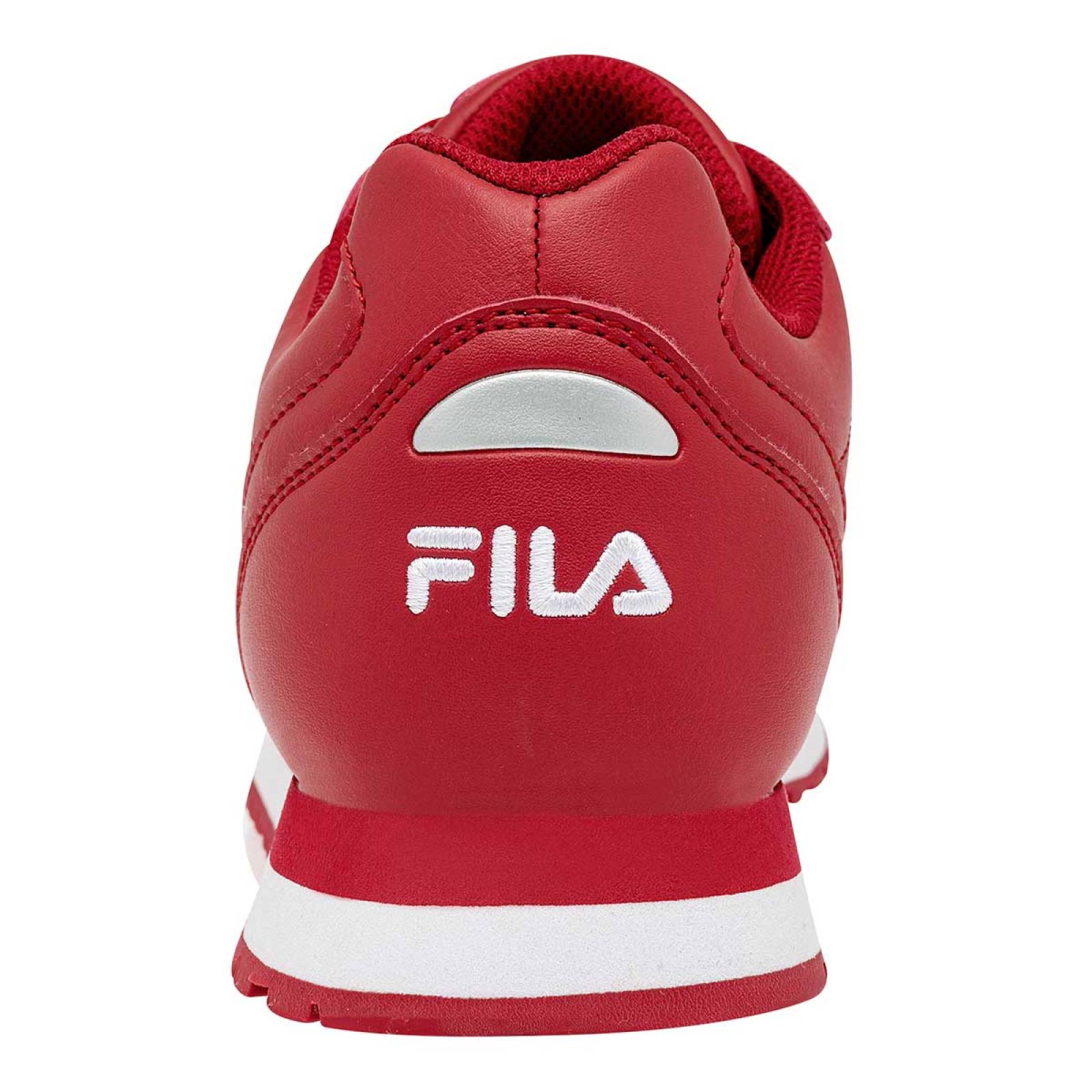 Tenis fila clearance color rojo