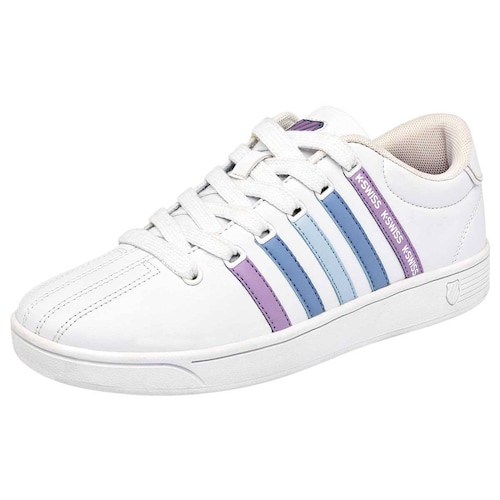 Tenis Mod 8f398150 Para Mujer K-swiss Color Blanco