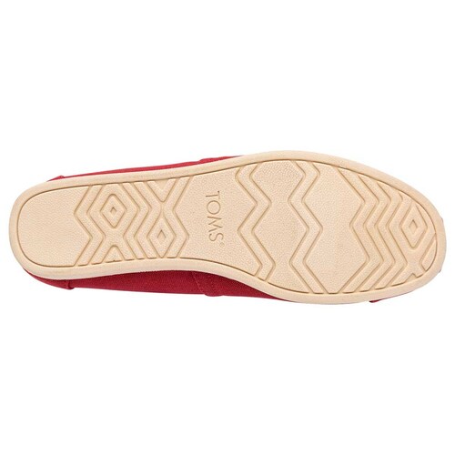 Zapato casual Mod 10017743 Para Mujer Toms Color Rojo