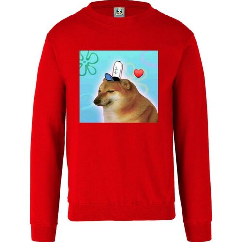 Sudadera Cuyo Virtuoso Cheems meme 019