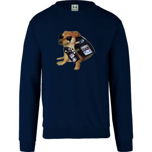 Sudadera Cuyo Virtuoso Cheems meme 034