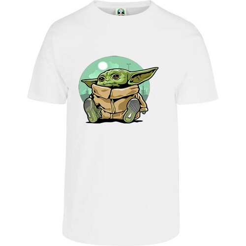 Playera Niño Niña Cuyo Virtuoso Mandalorian Grogu Baby Yoda 002