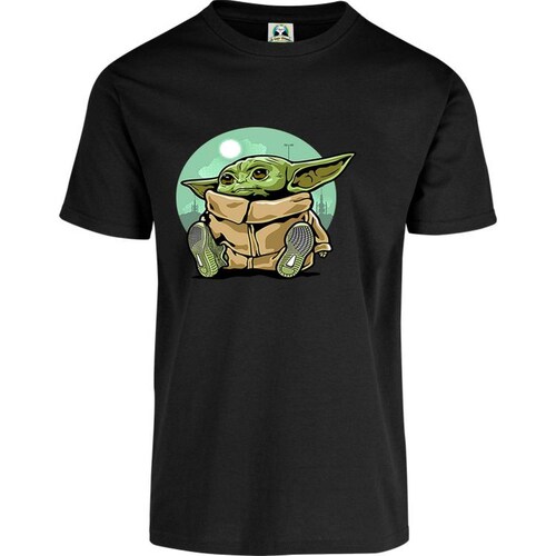 Playera Niño Niña Cuyo Virtuoso Mandalorian Grogu Baby Yoda 002