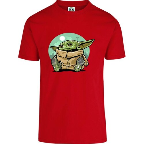 Playera Niño Niña Cuyo Virtuoso Mandalorian Grogu Baby Yoda 002