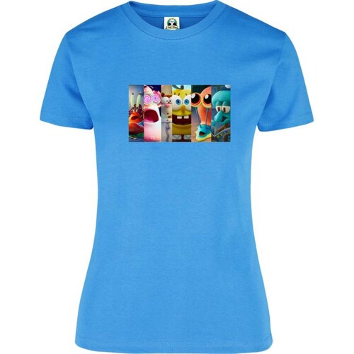 Playera Dama Cuyo Virtuoso Bob Esponja Pelicula Al Rescate 002