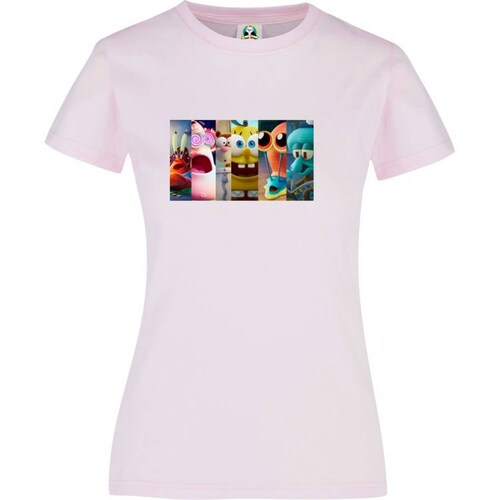 Playera Dama Cuyo Virtuoso Bob Esponja Pelicula Al Rescate 002