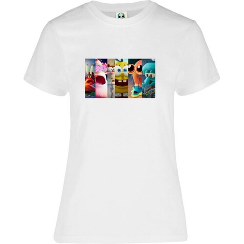 Playera Dama Cuyo Virtuoso Bob Esponja Pelicula Al Rescate 002