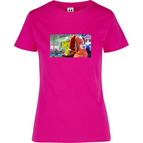 Playera Dama Cuyo Virtuoso Bob Esponja Pelicula Al Rescate 006