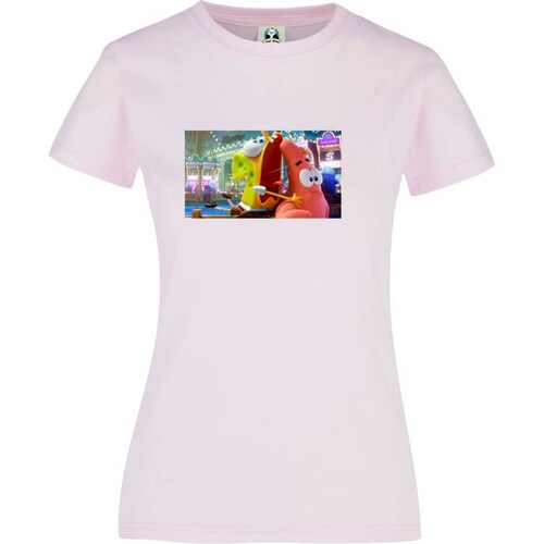Playera Dama Cuyo Virtuoso Bob Esponja Pelicula Al Rescate 006