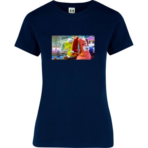 Playera Dama Cuyo Virtuoso Bob Esponja Pelicula Al Rescate 006