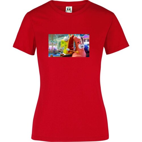 Playera Dama Cuyo Virtuoso Bob Esponja Pelicula Al Rescate 006