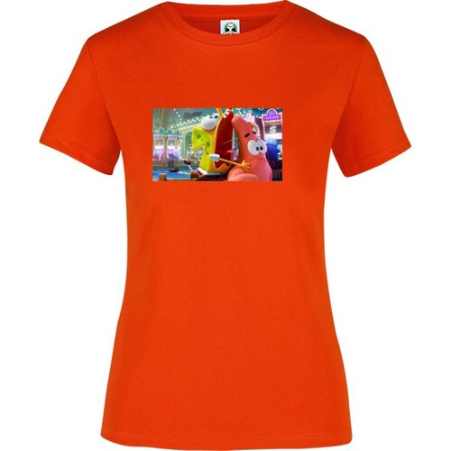 Playera Dama Cuyo Virtuoso Bob Esponja Pelicula Al Rescate 006