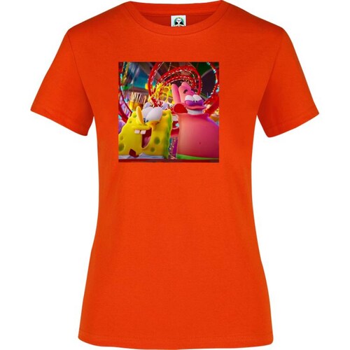 Playera Dama Cuyo Virtuoso Bob Esponja Pelicula Al Rescate 016