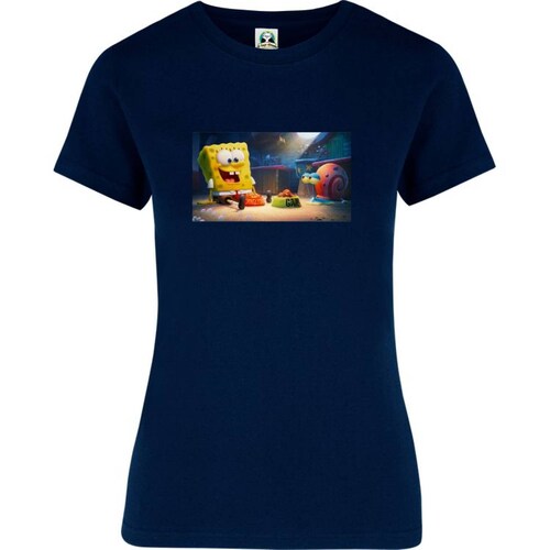 Playera Dama Cuyo Virtuoso Bob Esponja Pelicula Al Rescate 028