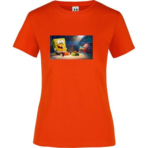 Playera Dama Cuyo Virtuoso Bob Esponja Pelicula Al Rescate 028