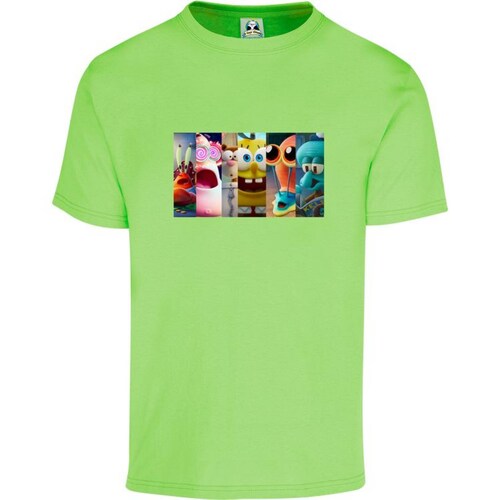 Playera Cuyo Virtuoso Bob Esponja Pelicula Al Rescate 002