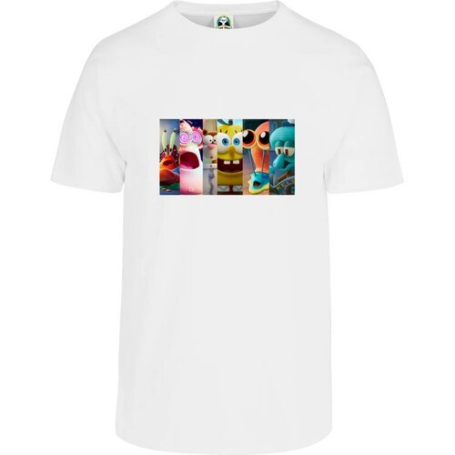 Playera Cuyo Virtuoso Bob Esponja Pelicula Al Rescate 002