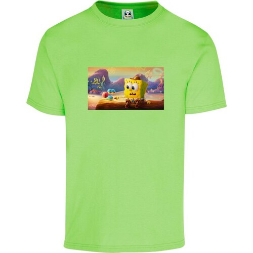 Playera Cuyo Virtuoso Bob Esponja Pelicula Al Rescate 005