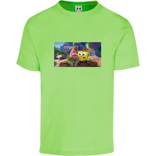 Playera Cuyo Virtuoso Bob Esponja Pelicula Al Rescate 015