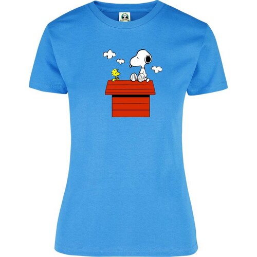 Playera Dama Cuyo Virtuoso Woodstock Snoopy 007