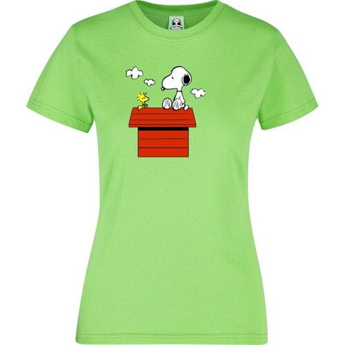 Playera Dama Cuyo Virtuoso Woodstock Snoopy 007
