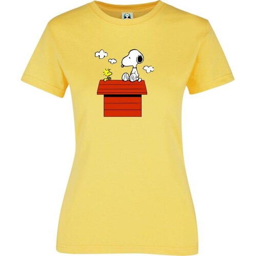 Playera Dama Cuyo Virtuoso Woodstock Snoopy 007