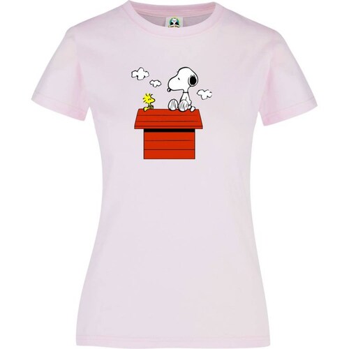 Playera Dama Cuyo Virtuoso Woodstock Snoopy 007