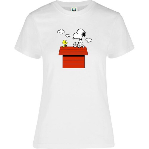 Playera Dama Cuyo Virtuoso Woodstock Snoopy 007