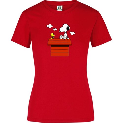 Playera Dama Cuyo Virtuoso Woodstock Snoopy 007