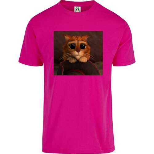 Playera Cuyo Virtuoso Gato con Botas Shrek 021