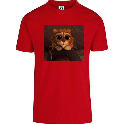 Playera Cuyo Virtuoso Gato con Botas Shrek 021