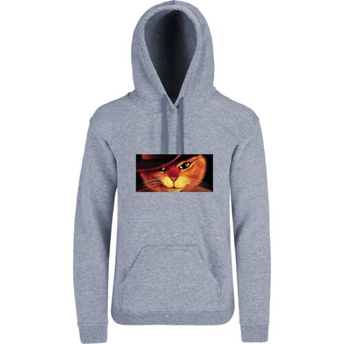 Sudadera Hoodie Cuyo Virtuoso Gato con Botas Shrek 022