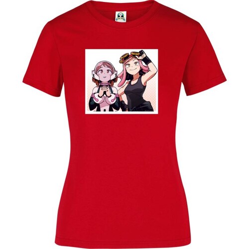 Playera Dama Cuyo Virtuoso Boku no Hero Anime 036